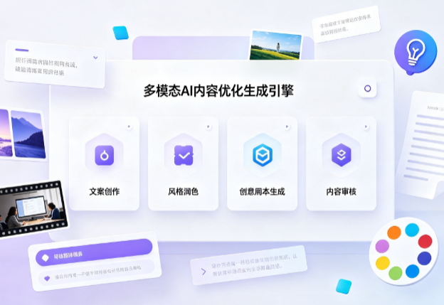 徽州区AI智能内容优化创新 多模态生成技术丰富数字内容创作生态
