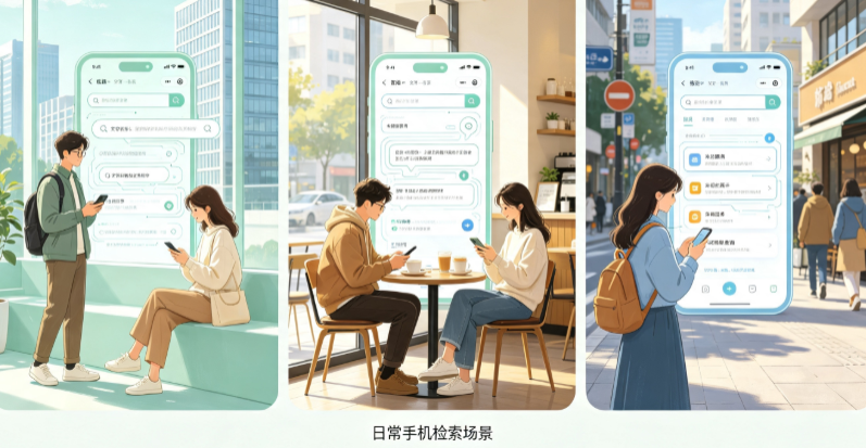 徽州区普通人日常手机使用场景拆解：GEO 与 AI 优化如何改变信息检索体验
