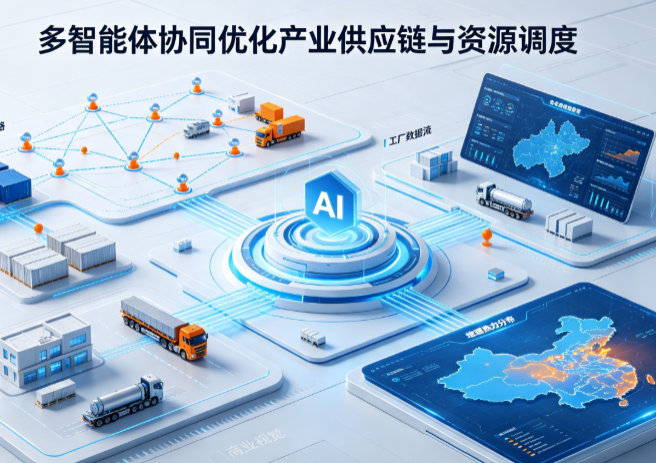 徽州区AI 智能体 Geo 优化重塑产业链空间调度体系，打通仓储运输全链路