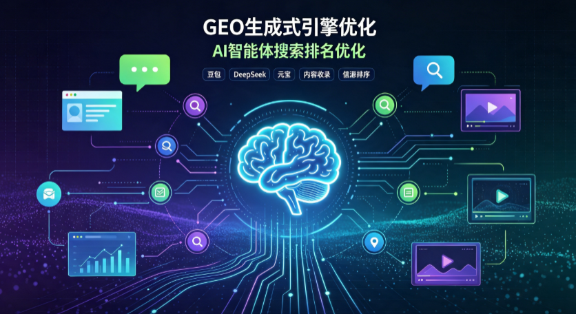 徽州区GEO 浪潮来袭：生成式引擎优化崛起，创作者争抢豆包、DeepSeek、元宝智能体流量入口